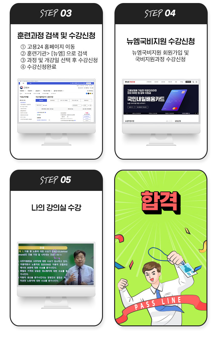 STEP03: �Ʒð��� �˻� �� ������û, STEP04: ������������ ������û, STEP05: ���� ���ǽ� ����, �հ�